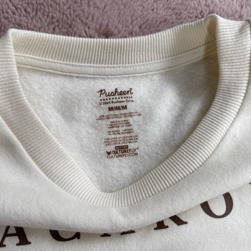 Pusheen Cream Macarons Graphic Sweatshirt - Picture 2 of 5